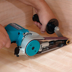 Lixadeira de Cinta Industrial 550W Adaptável a Coletor de Pó Punho Cintas de Lixa 9031 110V Makita