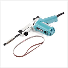 Lixadeira de Cinta 9Mm 500W Adaptável a Coletor de Pó Com Braço Extensor e Lixa 9032 110V Makita