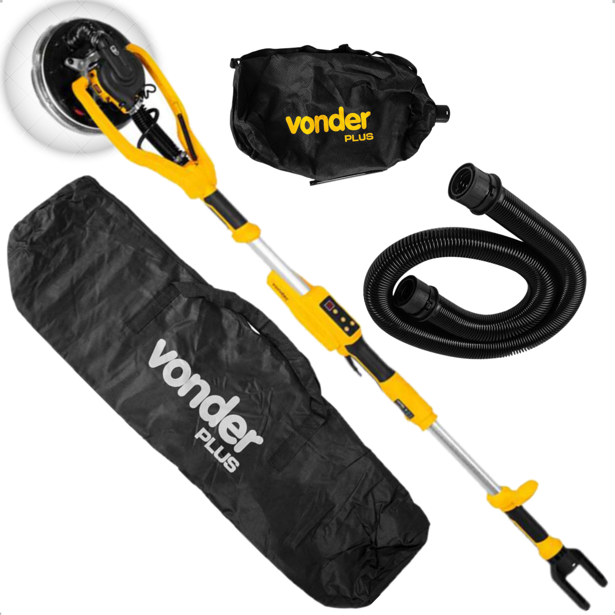 Lixadeira de Parede LED 250 mm 950W 220V LPV 950B Vonder Plus