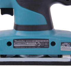 Lixadeira Orbital Industrial 180W Ideal para Madeira Com 6 Folhas de Lixa 9035H 127V Makita