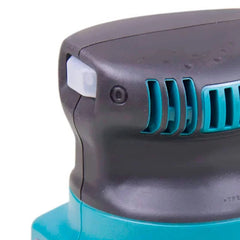 Lixadeira Orbital 170W Ideal para Madeira Metal Com 6 Folhas de Lixa BO4510H 220V Makita