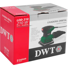 Lixadeira Orbital 210W 127V Lod 210 DWT