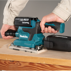 Lixadeira Orbital 12000 Orbitas Minuto Motor BL Coletor Sem Bateria Sem Carregador DBO380Z Makita