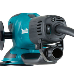 Lixadeira Roto Orbital 150Mm Industrial 750W Com Punho 3 Lixas Protetor Maleta BO6050J 127V Makita
