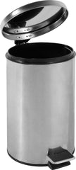 Lixeira Redonda 12L Inox Vonder