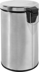 Lixeira Redonda 12L Inox Vonder