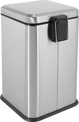 Lixeira Retangular 20L Inox Vonder