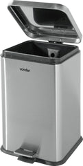 Lixeira Retangular 20L Inox Vonder