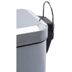 Lixeira Retangular 5 Litros Aço Inox Slin Kala - Guimepa