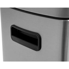 Lixeira Retangular 50 Litros Inox Tampa Pedal Vonder