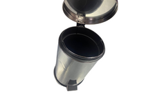 Outlet Lixeira Redonda 20 Litros Inox Kala