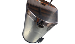 Outlet Lixeira Redonda 20 Litros Inox Kala