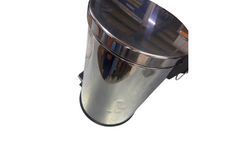 Outlet Lixeira Redonda 20 Litros Inox Kala