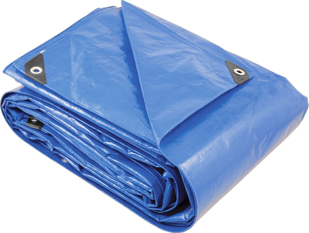 Lona polietileno 3x2m azul 200 micras reforçada Vonder Plus