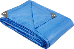 Lona polietileno 5x3m azul 150 micras média Vonder