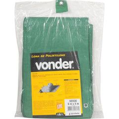 Lona Polietileno 6x4m Verde Vonder