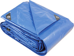 Lona polietileno 7x4m azul 200 micras reforçada Vonder Plus