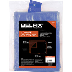 Lona polietileno 8x4m azul 100 micras - Belfix