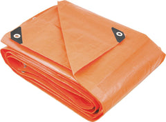 Lona Polietileno 8x4m Laranja 200 Micras Reforçada - Vonder