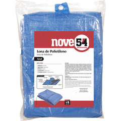 Lona polietileno 8x5m azul 100 micras leve - Nove54