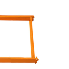 Longarina Mini Porta Paletes 500kg 60x120cm Laranja Presto