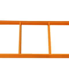 Longarina Mini Porta Paletes 500kg 60x180cm Laranja Presto