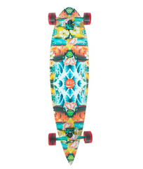 Longboard Coca-Cola Maple Alumínio PU 76mm ABEC-7 Licenciado 100x24,5cm 145000 Bel