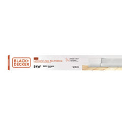 Luminaria Led Linear 110-240V 4000K 54W 5400Ln Black+Decker