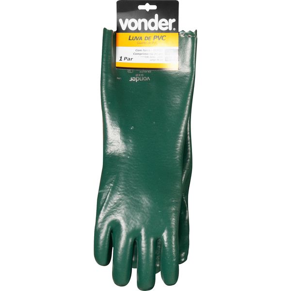 Luva PVC Lisa com Forro 36cm Plv0036 com 5 pares  - Vonder