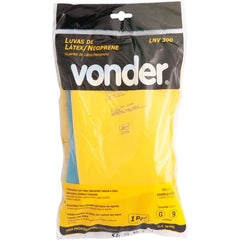 Luva latéx neoprene g amarelo/Azul ca34449 Vonder