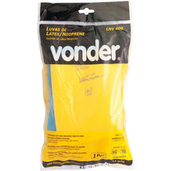 Luva latex neoprene xg amarelo/Azul ca34449 Vonder