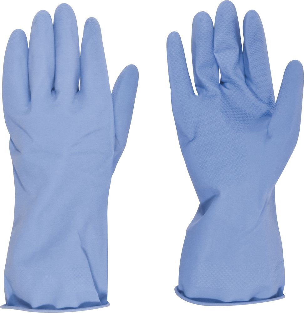 Luva látex p azul com forro ca13336 - Nove54