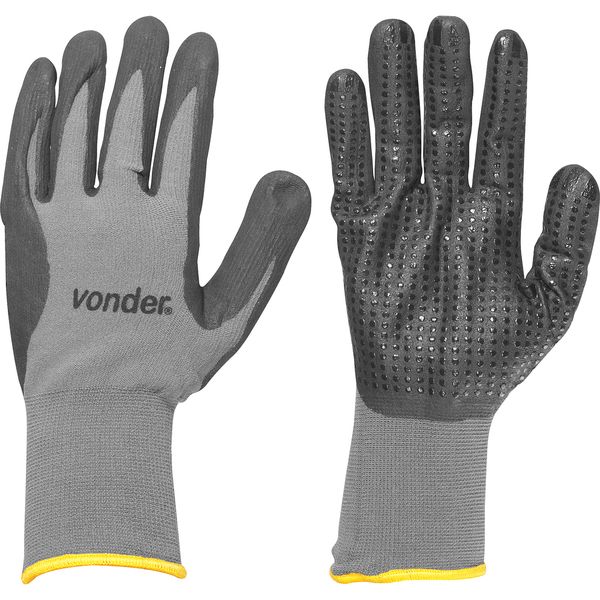 Luva poliamida/borracha nitrílica tamanho 10 ca34451 Vonder
