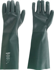 Luva pvc 45cm verde com forro áspera t10 ca33046 - Vonder