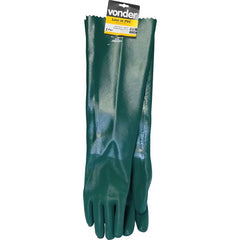 Luva Pvc Palma Áspera Forro 56cm Pav0056 05 Pares Vonder