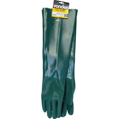 Luva Pvc Palma Áspera Forro 56cm Pav0056 05 Pares Vonder