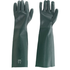 Luva Pvc Palma Áspera Forro 56cm Pav0056 05 Pares Vonder
