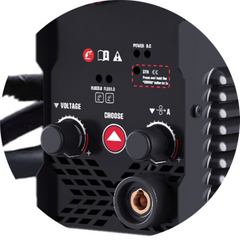 Máquina de Solda Inversora MIG 100-EF AWT com Tocha MIG de 1MT Monofásica 220V IP21
