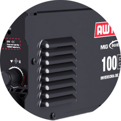 Máquina de Solda Inversora MIG 100-EF AWT com Tocha MIG de 1MT Monofásica 220V IP21