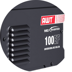 Máquina de Solda Inversora MIG 100-EF AWT com Tocha MIG de 1MT Monofásica 220V IP21