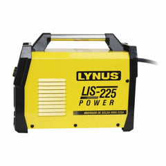 Máquina Inversora de Solda 225A MMA TIG Power Com Porta Eletrodo Garra Negativa LIS-225 220V Lynus
