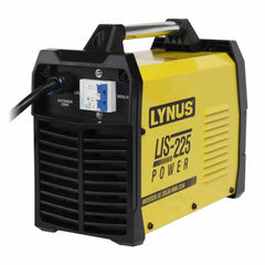 Máquina Inversora de Solda 225A MMA TIG Power Com Porta Eletrodo Garra Negativa LIS-225 220V Lynus