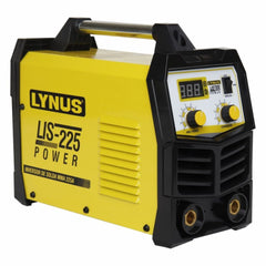 Máquina Inversora de Solda 225A MMA TIG Power Com Porta Eletrodo Garra Negativa LIS-225 220V Lynus