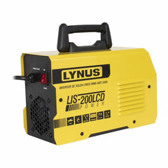 Máquina Inversora de Solda 200A MMA TIG Power Porta Eletrodo e Garra Negativa 127/220V LIS-200 Lynus