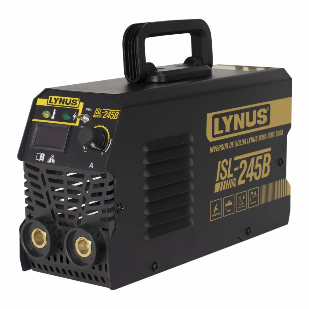 Máquina Inversora de Solda 200A MMA TIG Bivolt ISL-245B Lynus