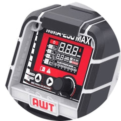Máquina de Solda Inversora MMA-250 MAX AWT Monofásica 127/220V IP21S Painel LCD com Acessórios