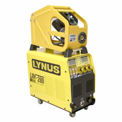 Máquina Inversora de Solda MIG MAG Trifásica 280A 220/380V com Cabeçote Externo LIM-280HP Lynus