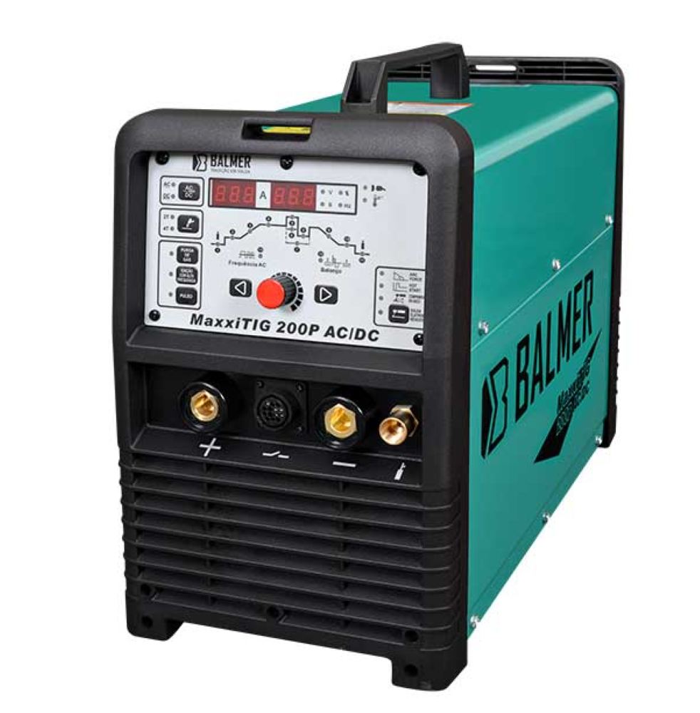 Máquina Inversora AC/DC MMA Maxxitig 200P 220V Mono Balmer