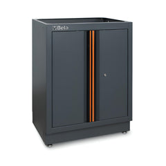 Móvel Modular Fixo 2 Portas com Fechadura Prateleira Interna Ajustável Pés Reguláveis C45PRO MA Beta