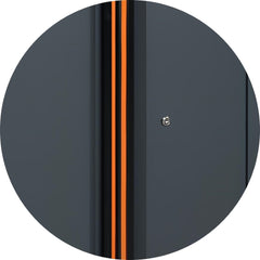 Móvel Modular Fixo 2 Portas com Fechadura Prateleira Interna Ajustável Pés Reguláveis C45PRO MA Beta